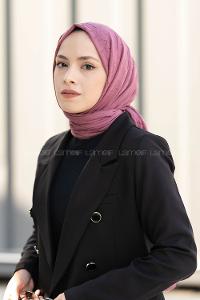 Lamelif Bambu Şal Rose