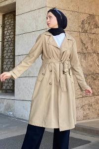 Modalamelif Nostaljik Trenç Camel