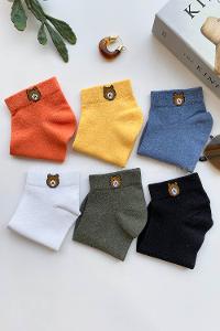 Lamelif 6lı Ayı Yarım Konç Çorap