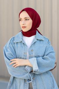 Lamelif Penye Şal Bordo