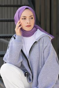 Modalamelif Lila Penye Şal