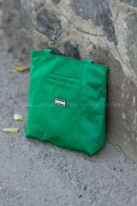 Lamelif Üç Gözlü Fermuarlı Anton Çanta Yeşil