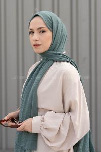 Lamelif Bürümcük Şal Aqua