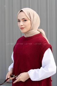 Lamelif Bürümcük Şal Naturel Bej