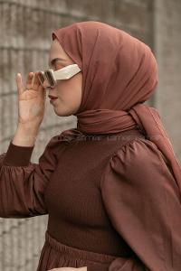 Lamelif Badem Keten Şal