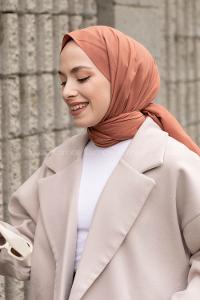 Lamelif Tarçın Keten Şal