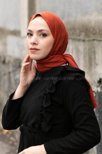 Modalamelif Kiremit İnce Keten Şal