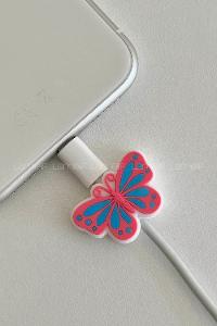 Modalamelif  Sevimli Kelebek Kablo Koruyucu