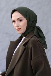 Lamelif Mio Caz Eşarp Koyu Yeşil