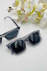 Lamelif Füme Cat Eye Güneş Gözlüğü