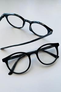 Lamelif Ayris -Siyah Çerçeve Şeffaf Cam- Güneş Gözlüğü