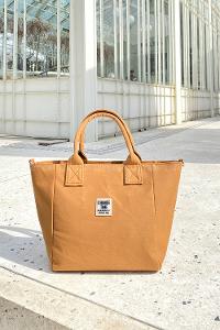 Lamelif Kadın Kanvas Kumaş Çanta Camel