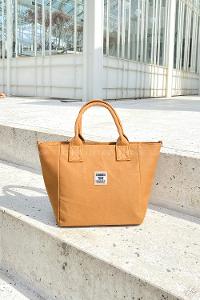 Lamelif Kadın Kanvas Kumaş Çanta Camel