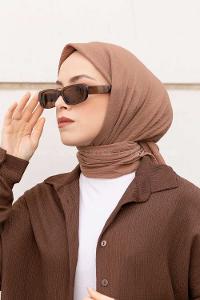 Lamelif Mio Caz Eşarp Camel