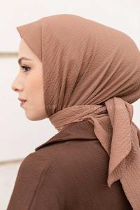 Lamelif Mio Caz Eşarp Camel