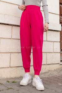 Lamelif Önü Arma Detaylı Eşofman Fuşya