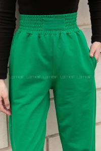 Lamelif Önü Arma Detaylı Eşofman Yeşil