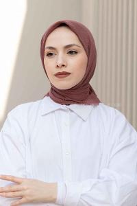 Lamelif Bürümcük Eşarp Gül Kurusu