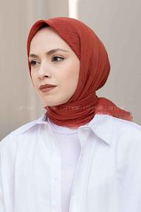 Lamelif Bürümcük Eşarp Kiremit