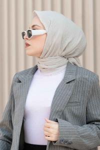 Lamelif Bürümcük Eşarp Taş