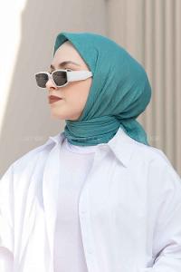 Lamelif Bürümcük Eşarp Turkuaz