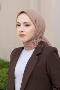 Lamelif Bürümcük Eşarp Vizon