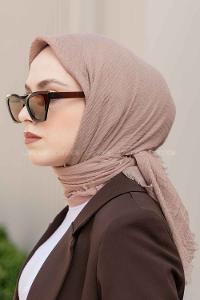 Lamelif Bürümcük Eşarp Vizon