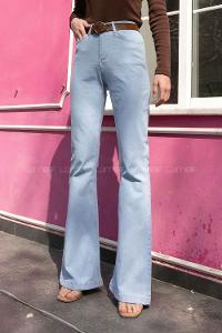 Lamelif Yüksel Bel İspanyol Gök Mavi