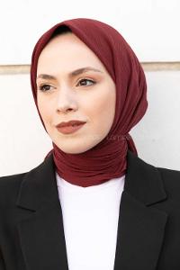 Lamelif Krimkıl Eşarp Bordo