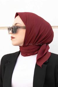 Lamelif Krimkıl Eşarp Bordo