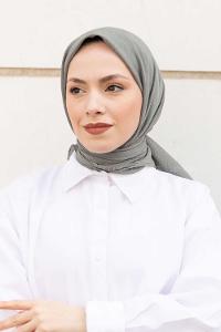 Lamelif Krimkıl Eşarp Çağla Yeşili