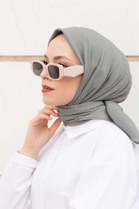 Lamelif Krimkıl Eşarp Çağla Yeşili