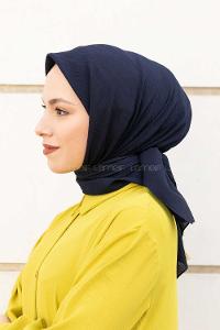 Lamelif Krimkıl Eşarp Lacivert