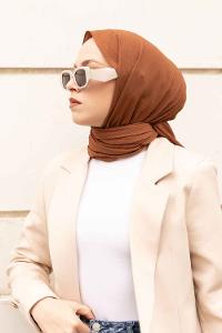 Lamelif Krinkıl Şal Sütlü Kahve