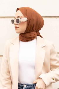 Lamelif Krinkıl Şal Sütlü Kahve