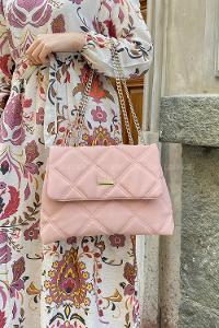 Powder Buckle Skin Hand Bag Bag