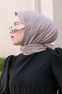 Lamelif Bambu Eşarp Vizon