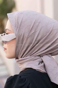 Lamelif Bambu Eşarp Vizon