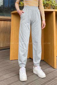 Modalamelif Düz Jogger Eşofman Gri