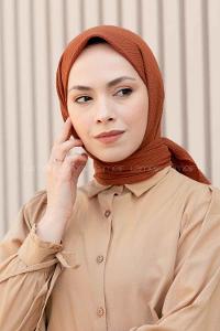 Lamelif Mio Caz Eşarp Tarçın