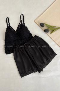 Lamelif Dantelli Bralet Takım Desteksiz