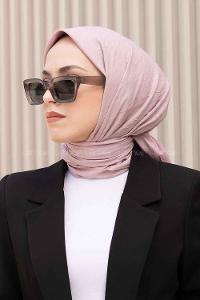 Lamelif Bambu Eşarp Açık Pudra