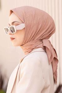 Modalamelif Bambu Eşarp Camel