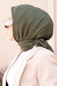 Lamelif Bambu Eşarp Orman Yeşili