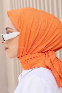 Lamelif Bambu Eşarp Turuncu