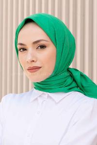 Lamelif Bambu Eşarp Yeşil