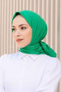 Lamelif Bambu Eşarp Yeşil