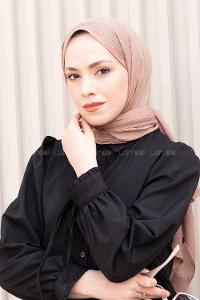 Lamelif Vizonrengi Rengi Mio Caz Şal