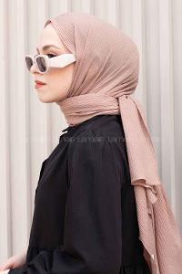 Lamelif Vizonrengi Rengi Mio Caz Şal