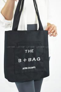 Black Without Accessories Rope Hand Bag Bag